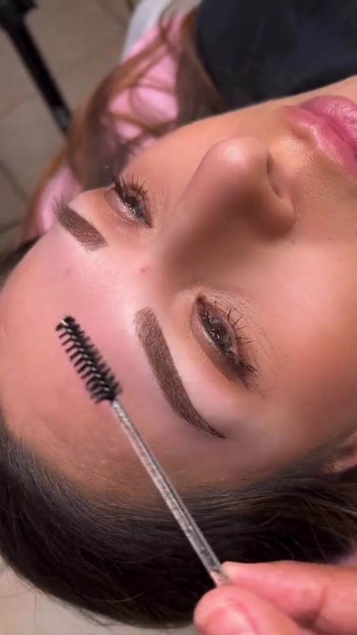 Fusion Brows permanent makeup result